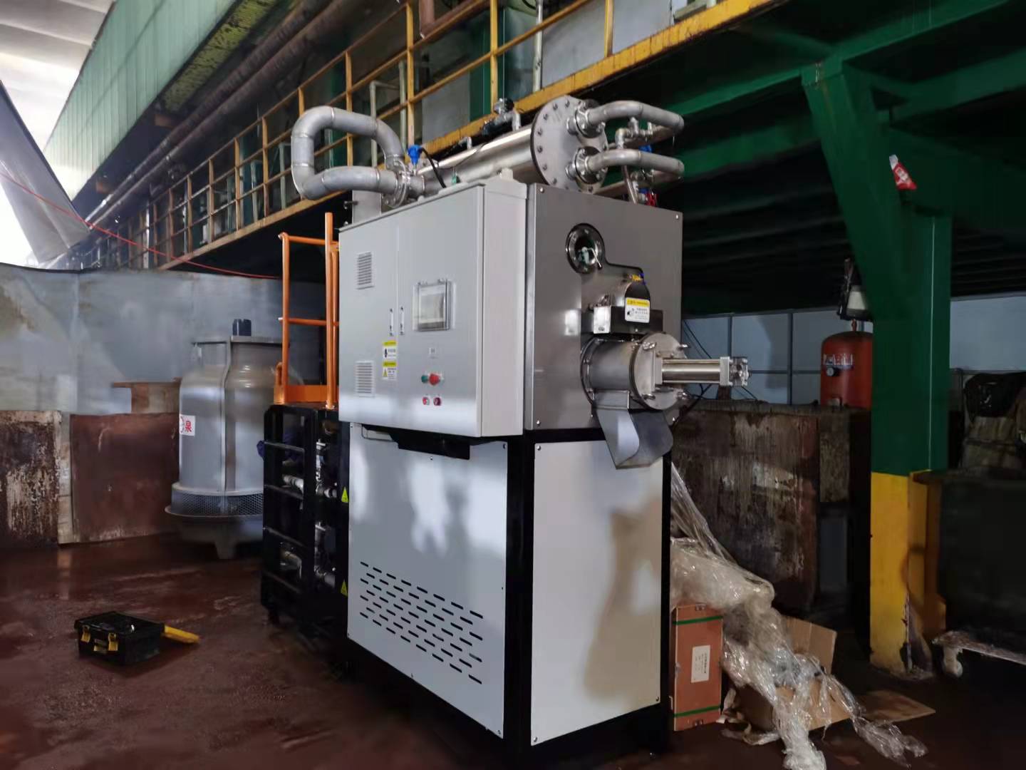 阿克苏县湖北宜昌ZQ-JJ-1T 废液低温结晶减量设备树脂废水案例